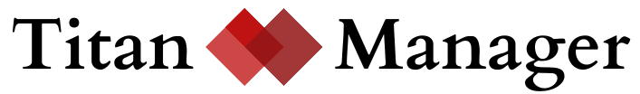 logotipo Titan manger